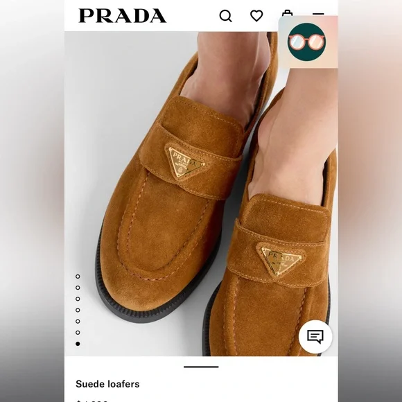 Prada suede loafers - Picture 3 of 8
